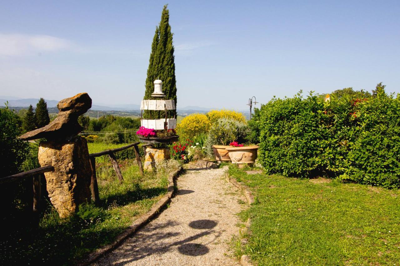 Agriturismo Poggio Pistolese Montaione Exterior photo